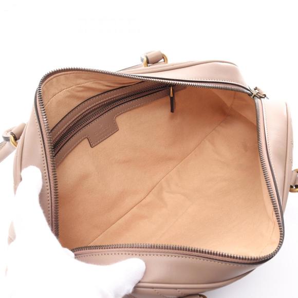 GUCCI GG Marmont Medium Bag Tote Leather Pink 795218AABZB5729 - Picture 4 of 8